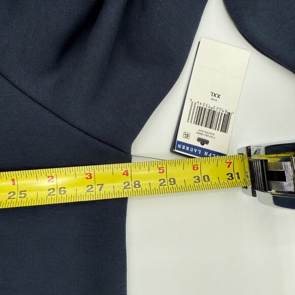 NWT Polo Ralph Lauren Full Zip Fleece Hoodie Men’s XXL Navy Pony Logo Casual - Picture 10 of 11